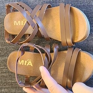 NWOT Mia Girl Sandals